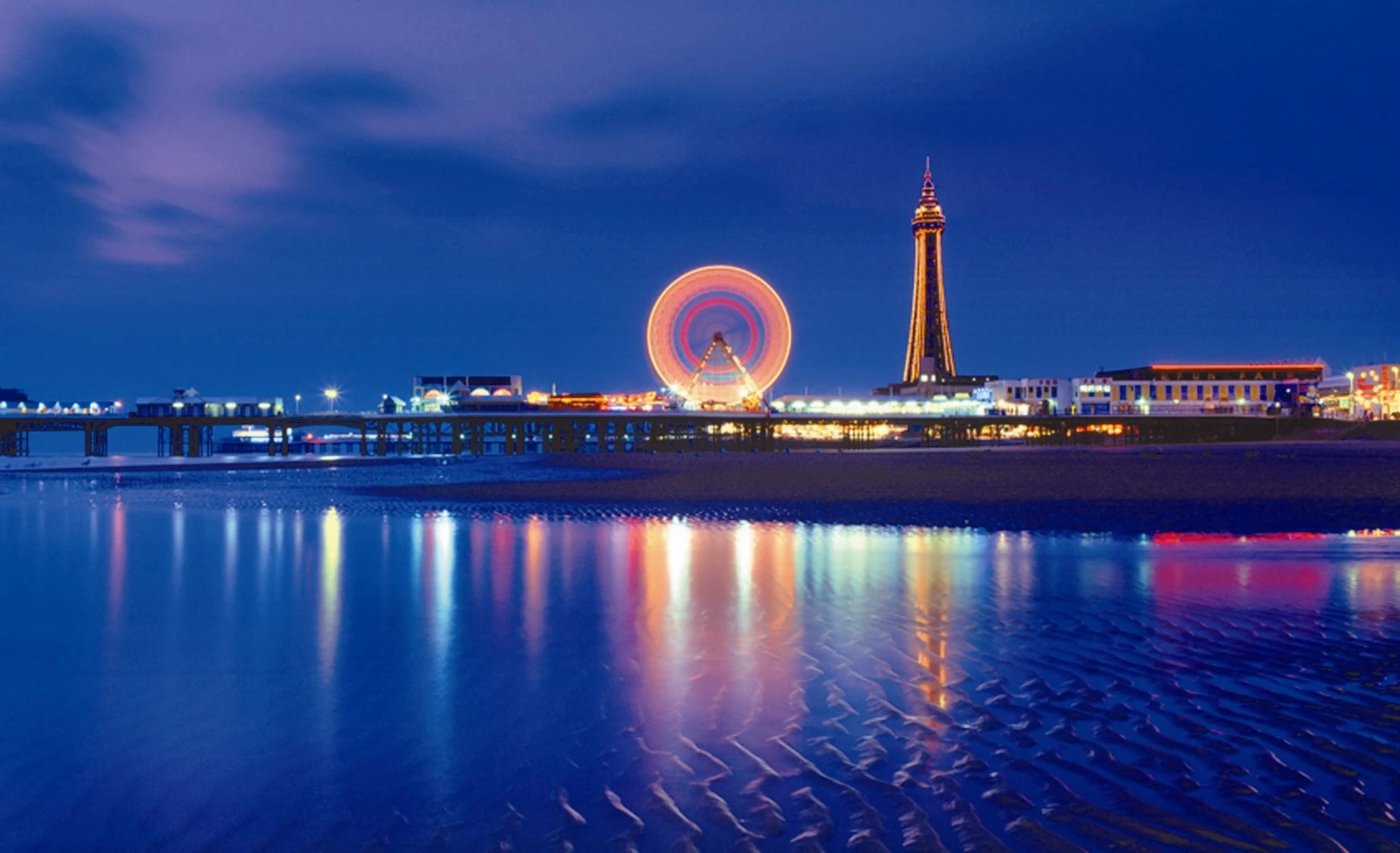 Blackpool Tower on a girls weekend away