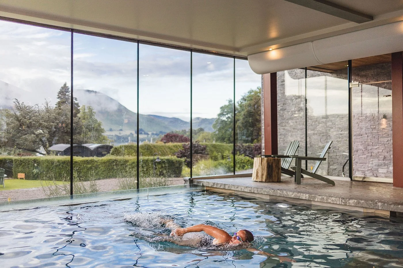 Another Place hotel on the shore of Ullswater in the Lake District